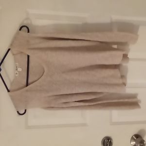 Imported Cold Shoulder Sweater